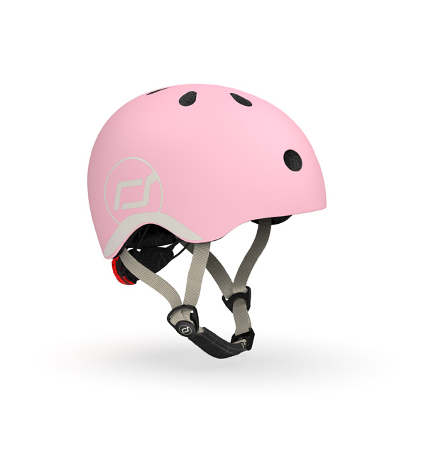Casca de protectie pentru copii, cu sistem de reglare, Scoot & Ride Rose, XXS-S, 1 an+